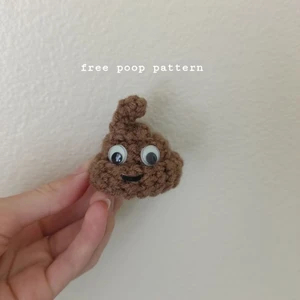 Free Poop Emoji Pattern