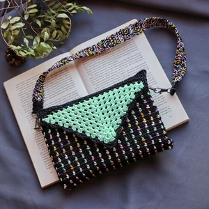 Confetti Crochet Book Clutch Pattern