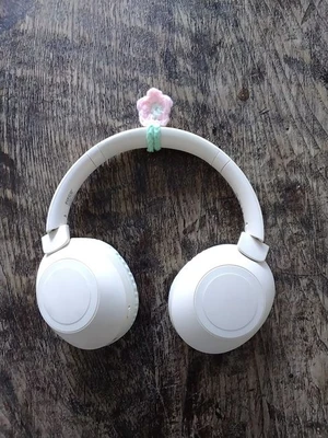 cute headphone flower