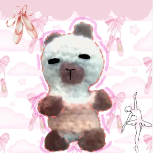 low-sew sleeping ballerina inspired  Capybara