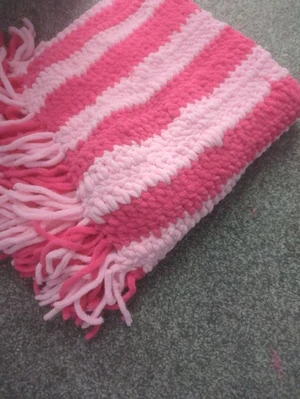 Girl baby blanket