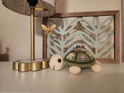Cottagecore Turtle Pin Cushion