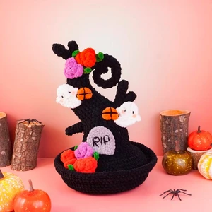 Halloween Dead Tree Crochet Pattern