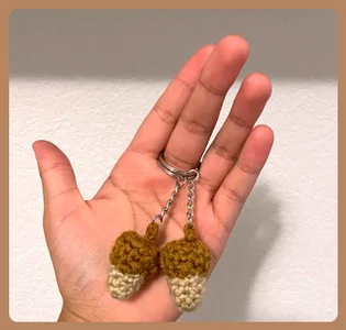 Acorn Keychain