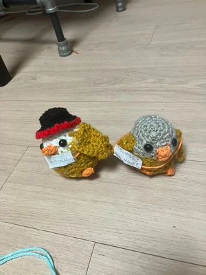 Crochet Budgie (Parrot)