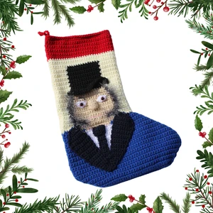 Ebenezer Scrooge Christmas Stocking