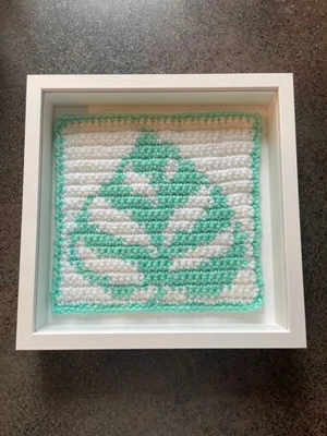 Monstera Leaf Tapestry Chart ONLY