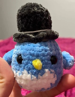 Love bird with top hat