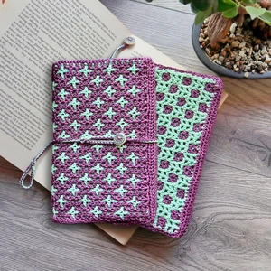 The Chapter of Seasons Crochet Book Cover Pattern