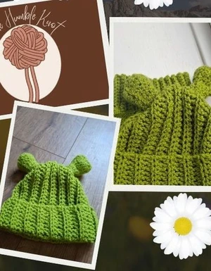 Get ready for Shrek 5! Make your own Crochet Ears!