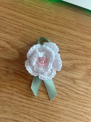 Rose wedding pin / rose pin