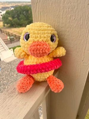 Ducky with floatie