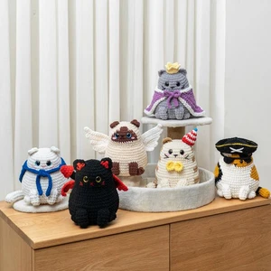 Crochet Cat Pattern Bundle Cat Family