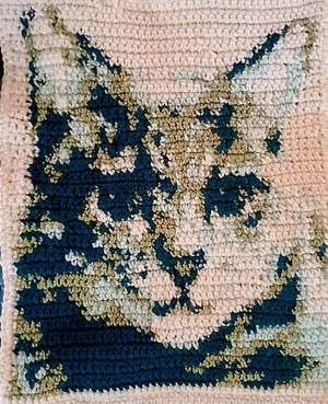 Kitty Cat Tapestry Chart