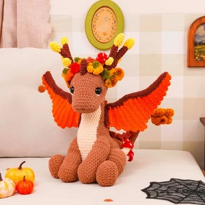 Pumpkin Dragon Crochet Pattern