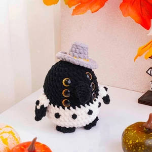 Halloween Magpie Crochet Pattern
