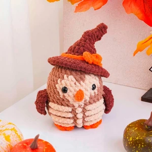 Halloween Owl Crochet Pattern