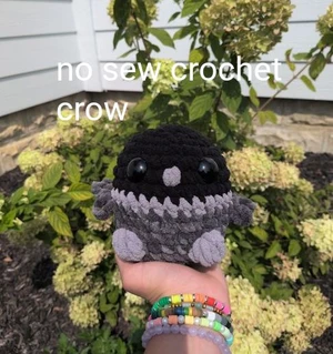 No-sew Crow
