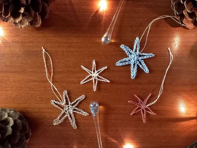 Eco Star Christmas Decorations