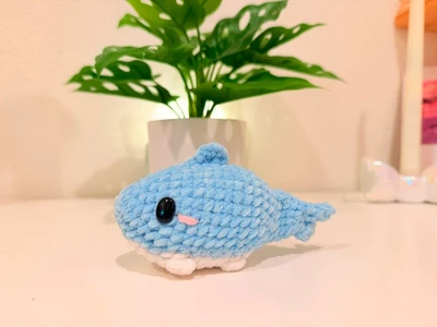 PDF Included - Sandy the Loaf Shark Pattern