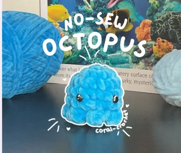 Mini No Sew Octopus Crochet Pattern