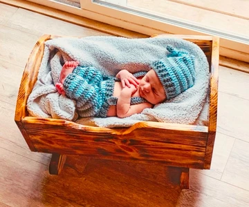 Baby Knot Hat & Suspenders