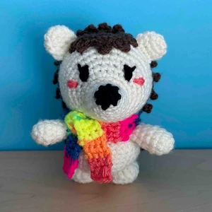 Naomi The Neon Hedgehog Crochet Pattern