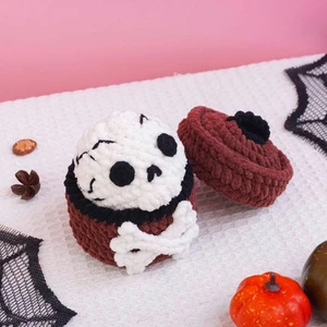 Skull Dumpling Crochet Pattern