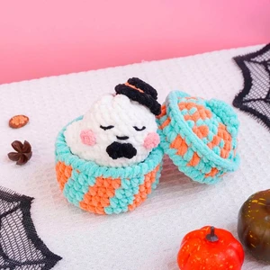 Ghost Dumpling Crochet Pattern