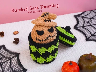 Stitched Sack Dumpling Crochet Pattern