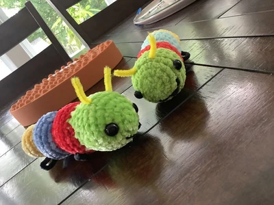 Cute colorful caterpillar