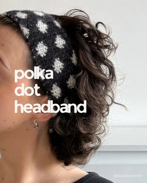 Polka Dot Headband