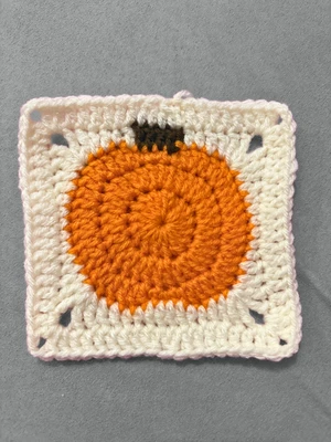 PUMPKIN GRANNY SQUARE