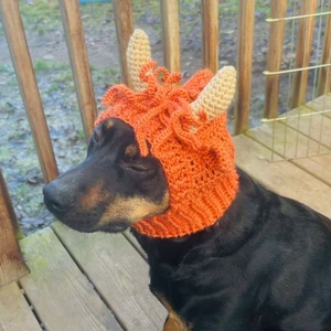 Highland Cow Dog Cowl Snood Hoodie