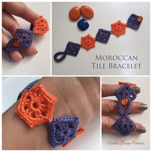 Moroccan Tile Bracelet