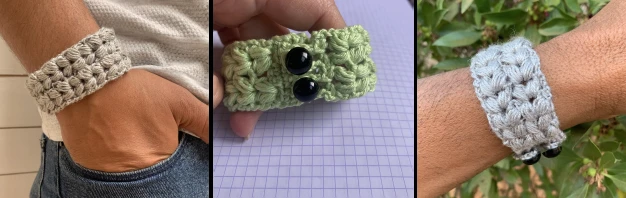 TOP G Crochet Bracelet Pattern for Men