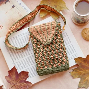 Cottage Corn Fest Crochet Book Sleeve Pattern