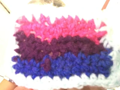 Bisexual flag pin