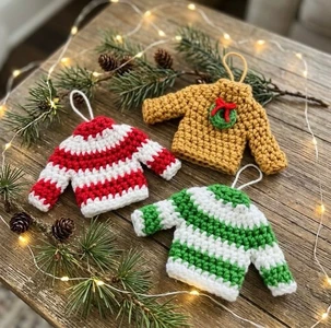 Ugly Christmas Sweater Ornament