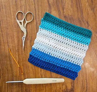Gay Men@qs Pride Flag granny square