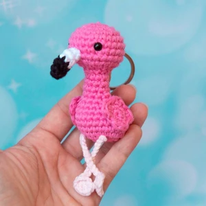 Flamingo Keychain