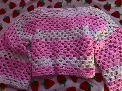 Crochet Granny Sweater Pattern