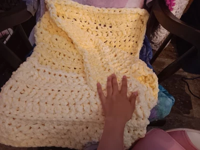 Simple Sunshine Baby Blanket