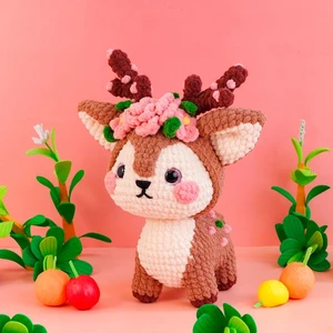 Spring Deer Crochet Pattern