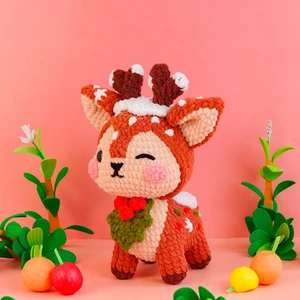 Winter Deer Crochet Pattern