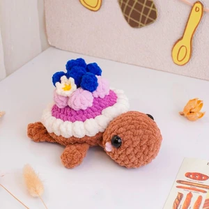 Blueberry Tart Turtle Crochet Pattern