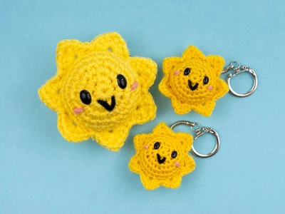 Sun Keychain