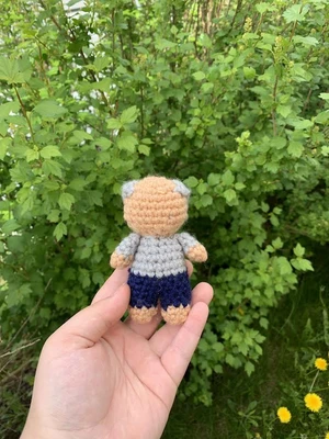 Grandfather Doll Crochet Pattern