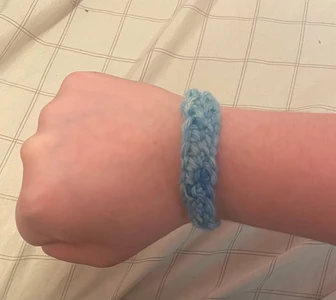 3 Step Single Crochet Bracelet