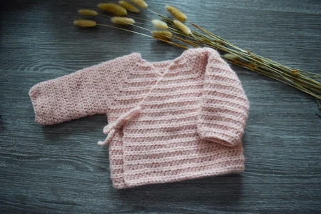 Baby Cardigan with ties